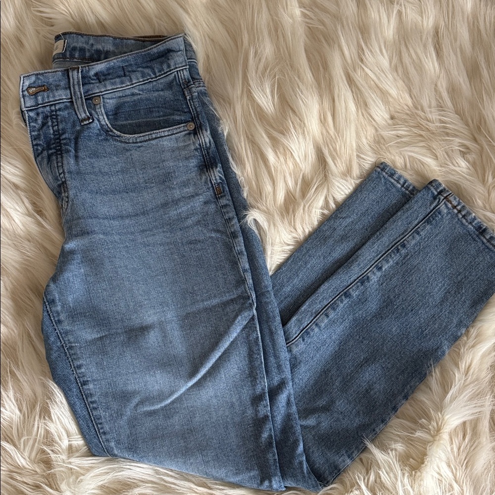 Madewell _ High Rise Light Blue Jeans